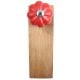 2 Pieces Red Big Melon Ceramic Wooden Door Stopper